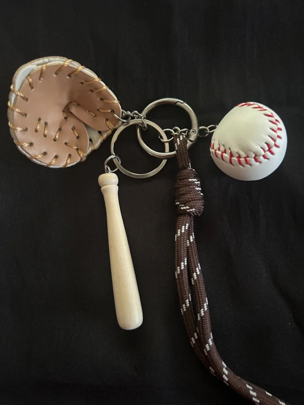 baseball keychain